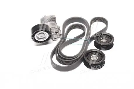 Комплект ременя генератора MB Sprinter/Vito 2.2-2.7 CDI 00-06 (6PK2260) Gates K026PK2260