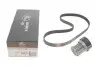 Комплект ременя генератора Audi A2/Seat Ibiza/Skoda Fabia/VW Golf/Polo 1.4/1.6/1.6FSI 97-15 (6PK1078) Gates K036PK1078 (фото 1)
