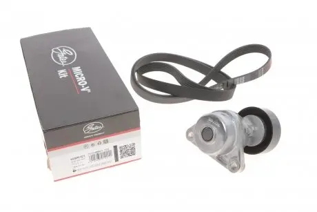 Комплект ремня генератора Chevrolet Aveo/Lacetti 1.4-1.6 03- Gates K036PK1873