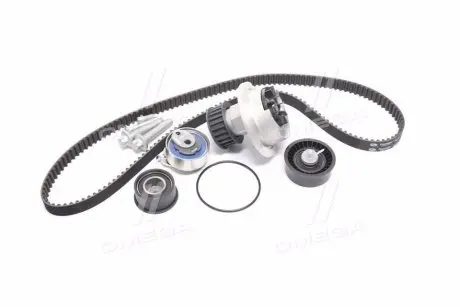 Комплект ГРМ + помпа Opel Astra G 1.4/1.6 16V 98-09 (162x20) Gates KP15499XS-1