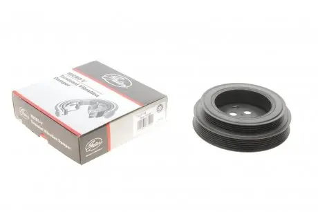 Шкив коленвала Fiat Ducato/Ford Transit/Citroen Jumper/Peugeot Boxer 2.2 D/TDCi/HDi (162х12,5) 06- Gates TVD1138