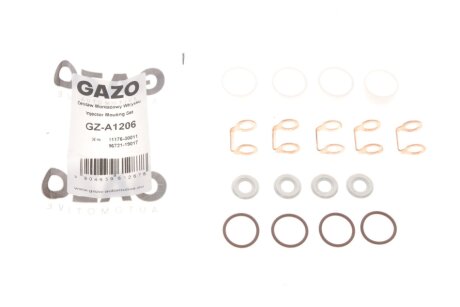 Ремкомплект форсунки Toyota Land Cruiser 3.0 D-4D 00- GAZO GZ-A1206