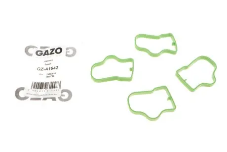 Прокладка впускного коллектора Opel Astra H/Combo 1.2-1.4 04- (к-кт) GAZO GZ-A1542