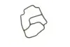 Прокладка корпуса масляного фильтра BMW 3 (E36/E46)/5 (E34/E39/E60)/7 (E38/E65-E67)/X5 (E53) GAZO GZ-A1551 (фото 2)
