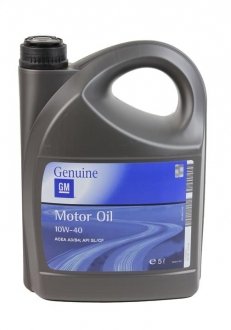 Олива моторна Semi Synthetic 10W-40, 5л. GM 1942046