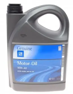 Масло 10W40 Semi Synthetic (5L) 1942046 GM 93165216