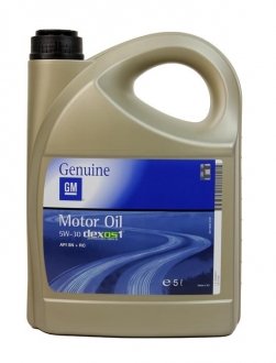 Олива моторна Dexosl Gen.2 SAE 5W30 (5 Liter) GM 95599877