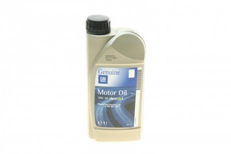 Олива моторна Dexos1 Gen.2 SAE 5W 30 (1 Liter) GM 95599919