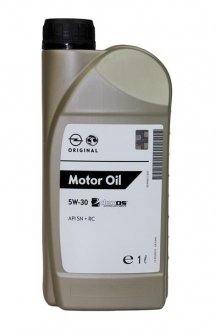 Олива моторна Dexos1 Gen.2 SAE 5W 30 (1 Liter) GM 95599919