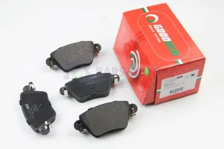 Тормозные колодки задние Kangoo 4x4/Mondeo III 01- (Bosch) GOODREM RM0117