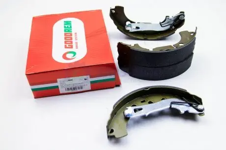 Гальмівні колодки задні Nemo/Bipper 08- (бараб.) GOODREM RM0141