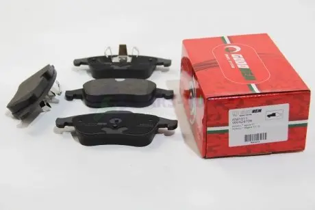 Гальмівні колодки передні Renault Laguna 07-/Megane 12- (ATE) (155,3x63x18) GOODREM RM1011