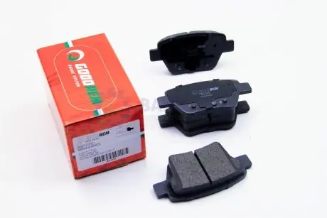 Тормозные колодки задние Caddy/Jetta 10-/Golf 09-13 GOODREM RM1016