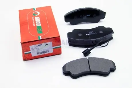 Гальмівні колодки передні Jumper/Ducato/Boxer 02- (1.8t) GOODREM RM1096