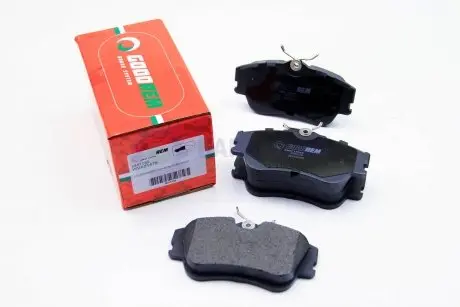 Тормозные колодки передние T4 1.9TD/2.4D >99 (R15)(невент.диск) GOODREM RM1130