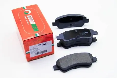 Гальмівні колодки передні Berlingo/Partner 01- (Bosch) GOODREM RM1149
