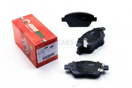 Гальмівні колодки передні Doblo 01- (Bosch) (123x53.3x18) GOODREM RM1159