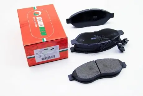 Гальмівні колодки передні Jumper/Ducato/Boxer 06- (1.1-1.5t) GOODREM RM1163