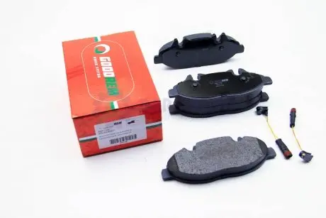 Тормозные колодки передние Vito (639) 03-07 (ch.№342257) GOODREM RM1195