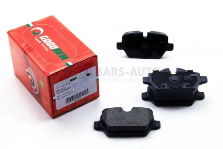 Тормозные колодки задние BMW 1 E81/3 E90, E91/MINI Cooper 1.6-2.0 i/D 03- (Lucas) GOODREM RM1211