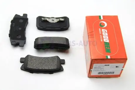 Тормозные колодки задние Mitsubishi Outlander/Peugeot 4007 06- (akebono) GOODREM RM1222