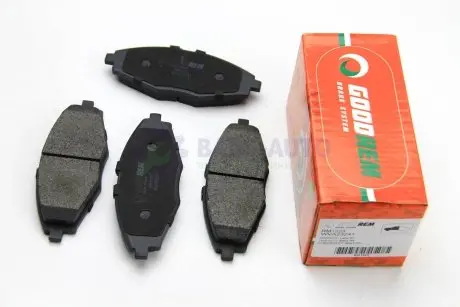 Тормозные колодки передние Lanos/Matiz 97- GOODREM RM1223