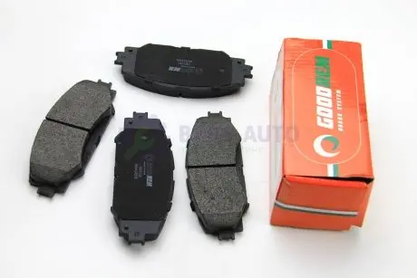 Гальмівні колодки передні Toyota RAV4 06- (139,1x56x17,5) GOODREM RM1232