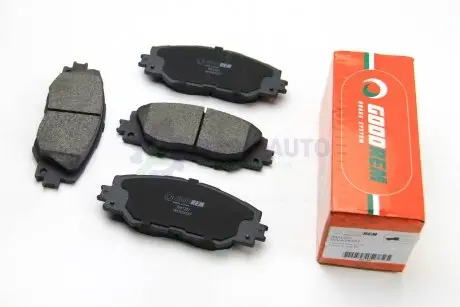 Тормозные колодки передние Toyota Auris/Prius 12 GOODREM RM1237