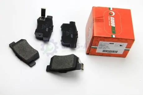 Тормозные колодки задние Civic 98-/Accord 90-03 (Akebono) (47,8x88,9x14,5) GOODREM RM1241