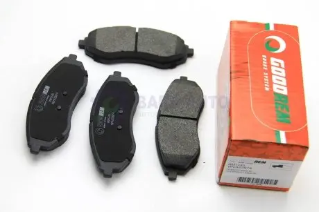 Тормозные колодки передние Chevrolet Aveo 06- (akebono) GOODREM RM1245