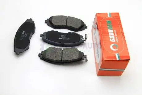 Тормозные колодки передние Astra/Lacetti/Lanos/Nubira 1.6/2.0/2.5 GOODREM RM1248