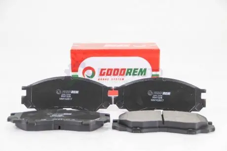 Гальмівні колодки передні L200/Strakar/L400/Space Gear 94-07 GOODREM RM1328