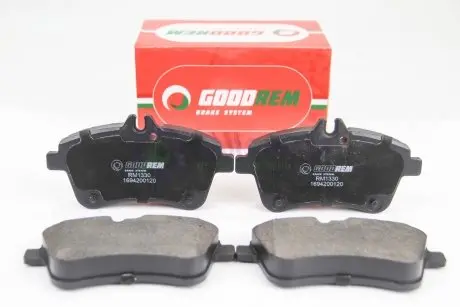 Тормозные колодки передние W169/W245 04-12 GOODREM RM1330