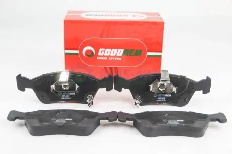 Гальмівні колодки передні Avensis (00-03) GOODREM RM1356
