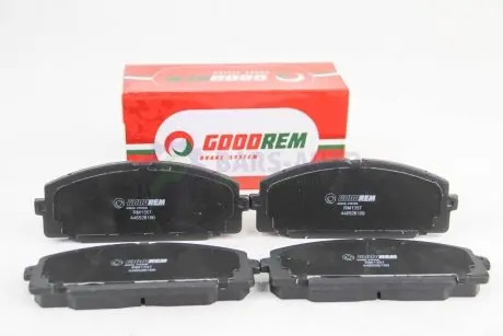 Гальмівні колодки передні Toyoace (01-21) GOODREM RM1357