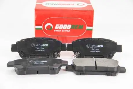 Тормозные колодки задние Estima/Previa/Avensis 00-06 GOODREM RM1359