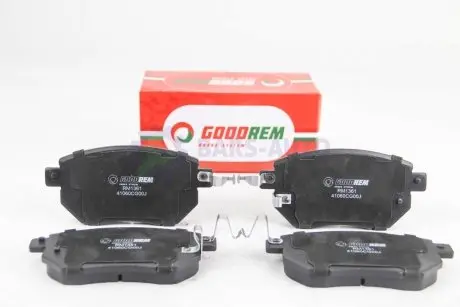 Гальмівні колодки передні Q60/QX50/Q70/Navara/Qashqai/Murano/Pathfinder 05- GOODREM RM1361
