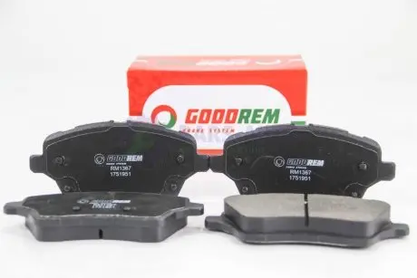 Тормозные колодки передние B-Max/Fiesta/Tourneo/Transit (12-21) GOODREM RM1367