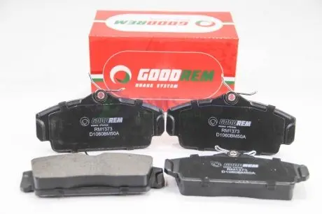 Тормозные колодки передние Nissan Almera 00-/Primera 91-02 (TRW) GOODREM RM1373