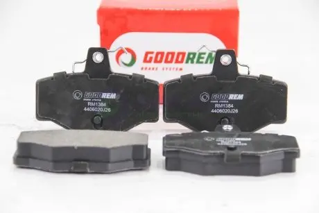 Гальмівні колодки задні Almera/Primera 96-06 GOODREM RM1384