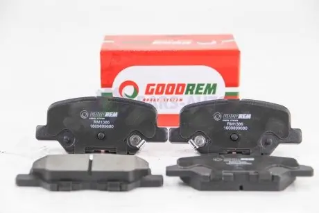 Тормозные колодки задние ASX/Outlander/C4/6/4008 12- GOODREM RM1386