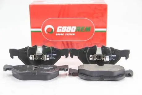 Тормозные колодки задние BMW 3(E90)/1(E81) 04-13 (ATE) (123x43,6x17,3) GOODREM RM1390