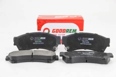 Тормозные колодки передние Мазда 6 07-13 GOODREM RM1406