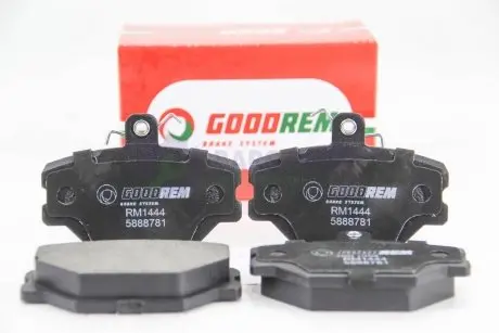 Тормозные колодки передние Dedra/Tempra/Tipo/Uno 86-02 GOODREM RM1444