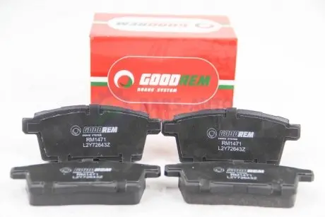 Тормозные колодки задние Mazda CX-7/CX-9 07- GOODREM RM1471