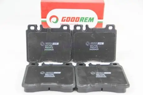 Тормозные колодки передние W140/W140/W140/W124/W140 91-99 GOODREM RM1472