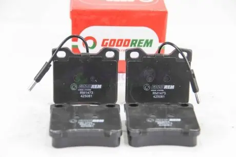 Тормозные колодки задние Peugeot 406/607 95-(ATE) GOODREM RM1473