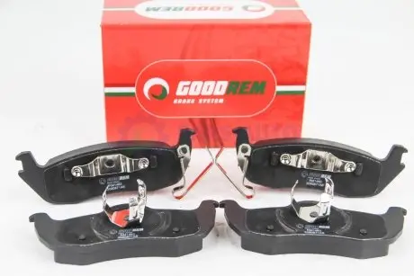 Тормозные колодки задние Grand Cherokee/Commander/QX56 03-13 GOODREM RM1483