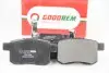 Гальмівні колодки задні Honda Accord VIII 08- (nissin) GOODREM RM1488 (фото 2)
