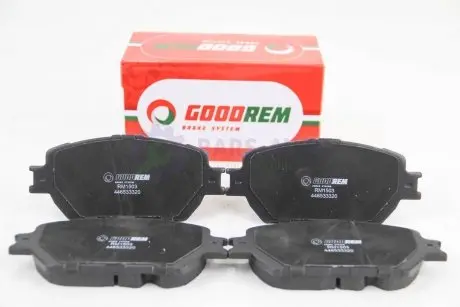 Тормозные колодки передние Toyota Camry 96-06 (akebono) GOODREM RM1503